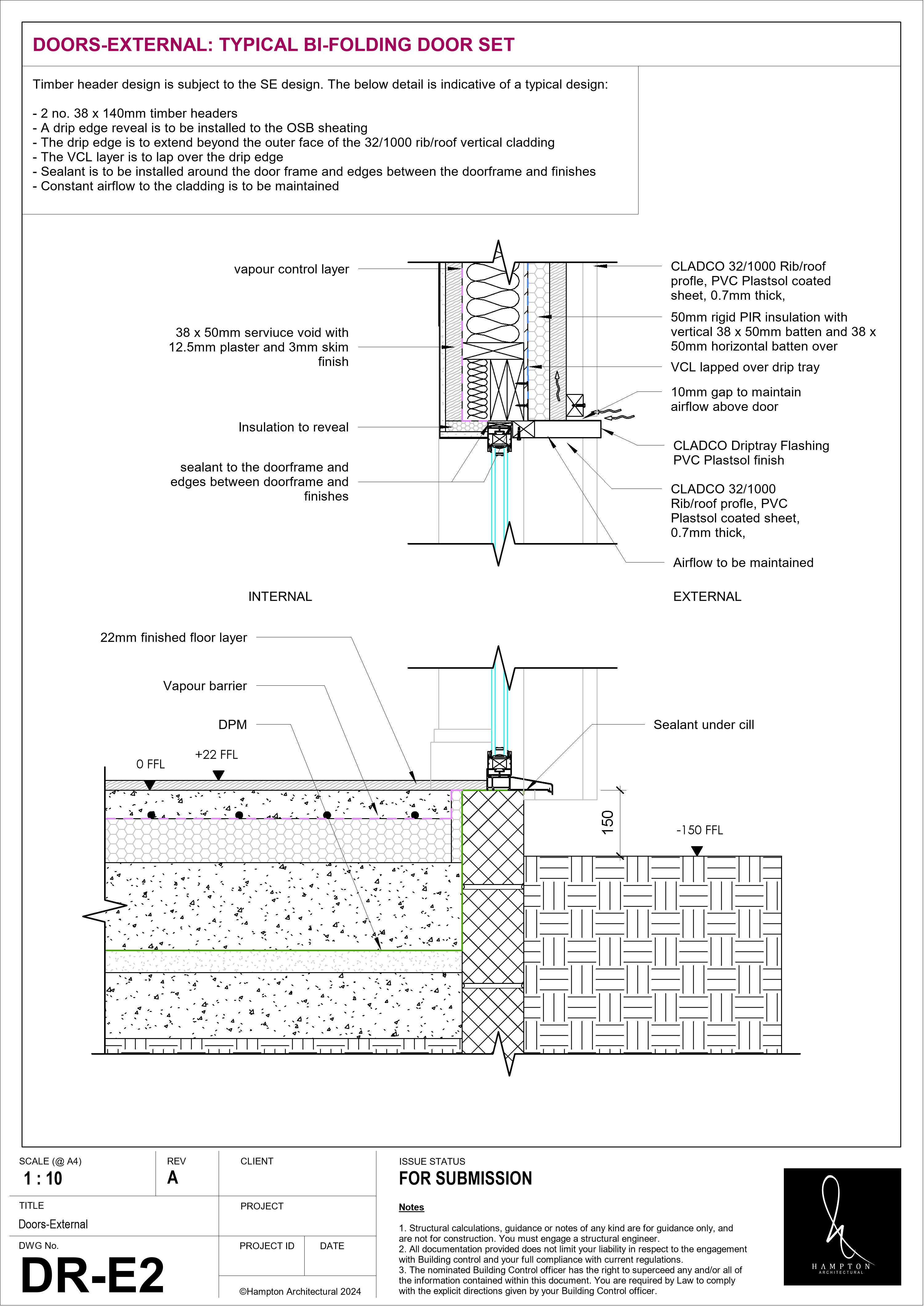 A modern home extension with large glass windows